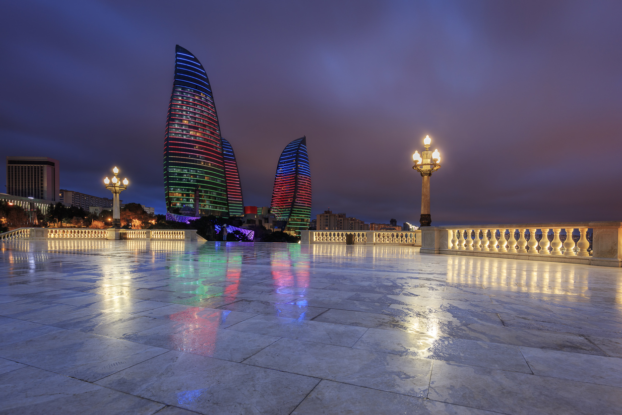 BAKU PHOTOGRAPHY & SCENIC VIEWS TOUR sunset view VIP transfer luxury experience