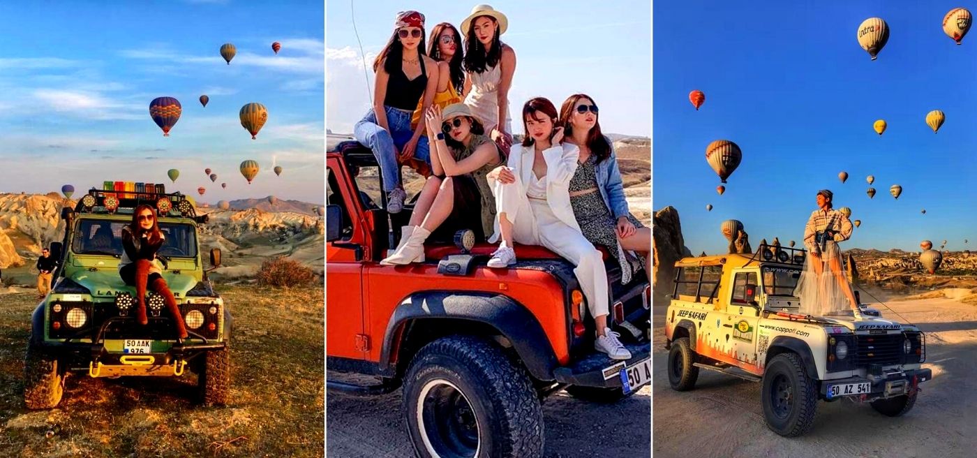 CAPPADOCIA JEEP SAFARI TOUR sunset view VIP transfer luxury experience