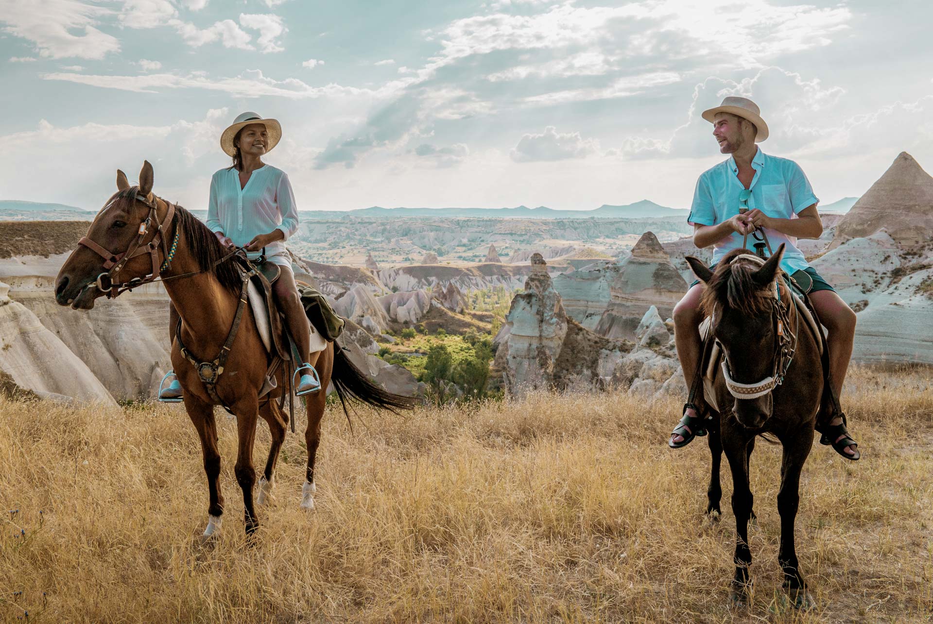 CAPPADOCIA HORSEBACK RIDING TOUR sunset view VIP transfer luxury experience