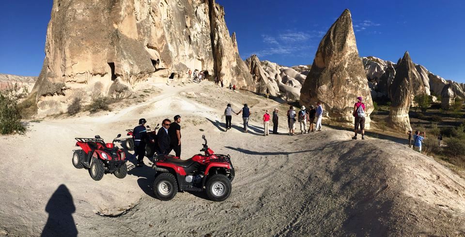 CAPPADOCIA ATV QUAD SAFARI TOUR sunset view VIP transfer luxury experience