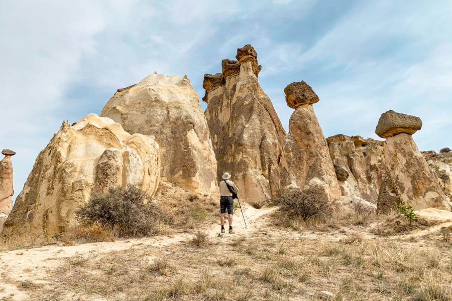 CAPPADOCIA HIKING & TREKKING TOUR sunset view VIP transfer luxury experience