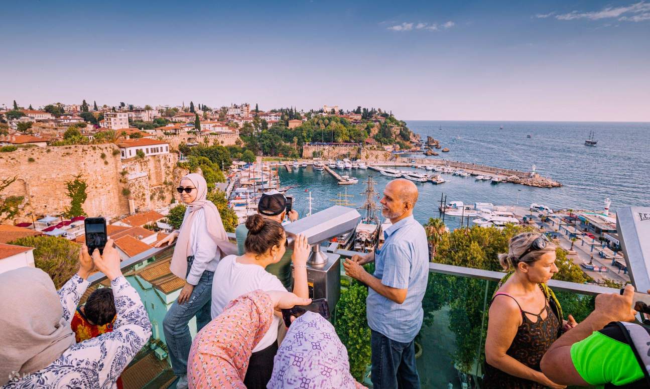 Antalya City & Waterfalls Tour historic landmarks city skyline nature escape